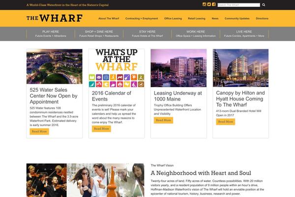 The_Wharf WordPress theme, websites list used The_Wharf theme The_Wharf theme websites examples