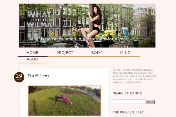 Bueno theme site design template sample