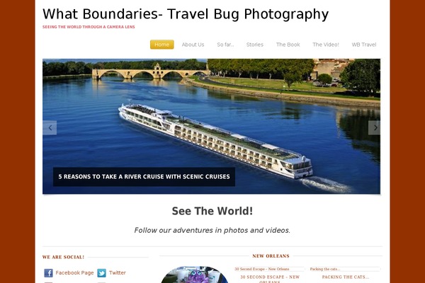 Voyage theme site design template sample