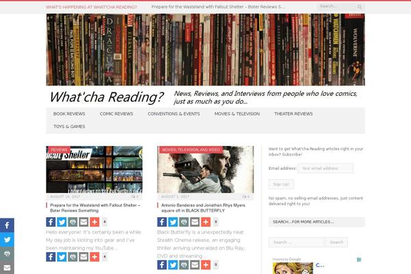whatchareading.com site used Whatchareading