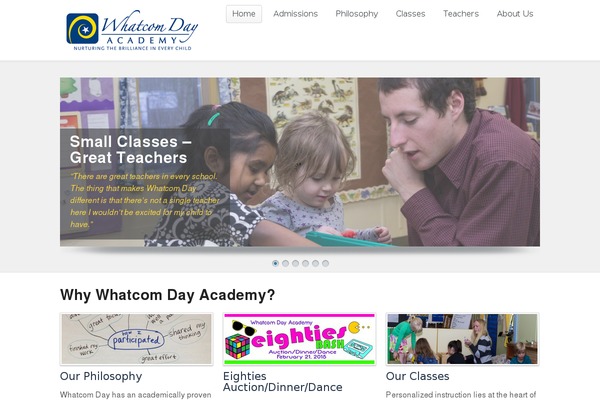 Simplicity theme site design template sample