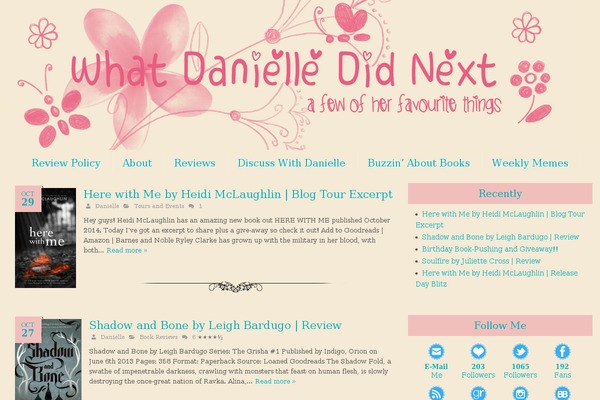 Tweak Me theme site design template sample
