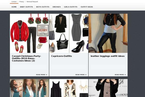 Pinclone theme site design template sample