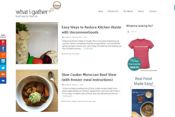 Site using Yummly Rich Recipes plugin