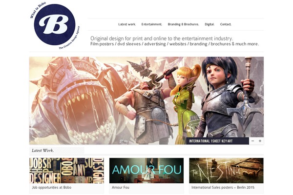 Minimal-desire theme site design template sample
