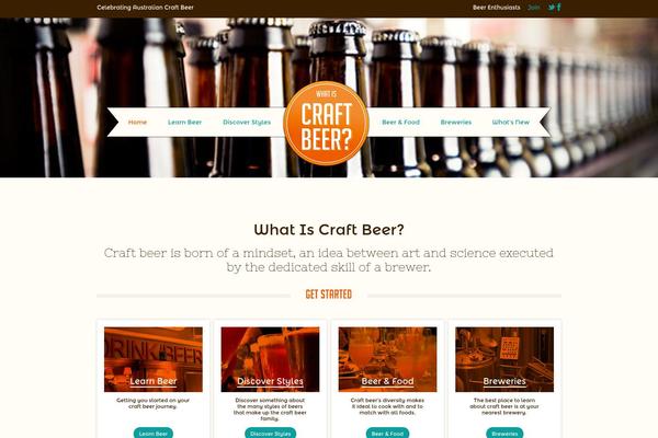 Bones theme site design template sample