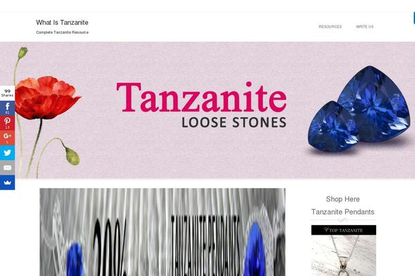 whatistanzanite.com site used Brasserie