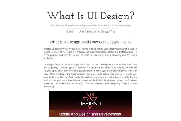Mog theme site design template sample