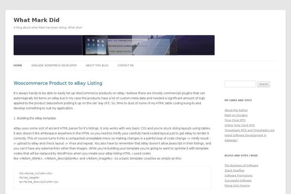 Site using WP SyntaxHighlighter plugin