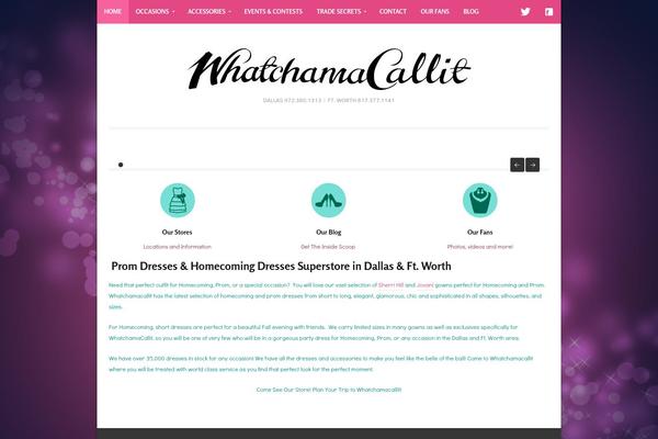 Coraline theme site design template sample