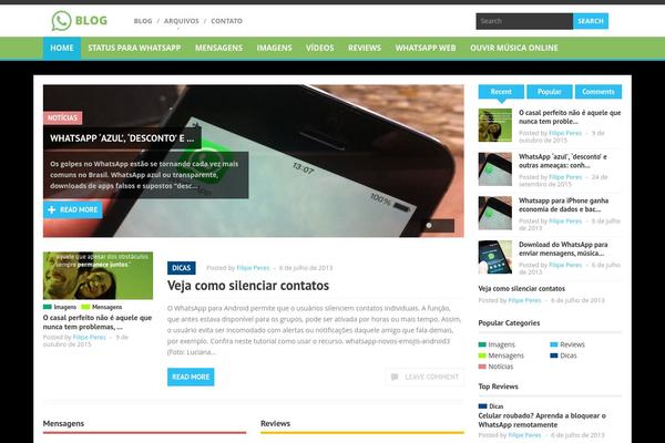 whatsapp.blog.br site used Whats