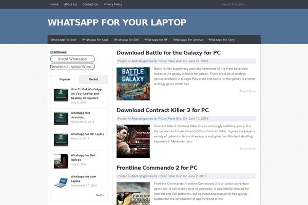 Site using WP Tab Widget plugin