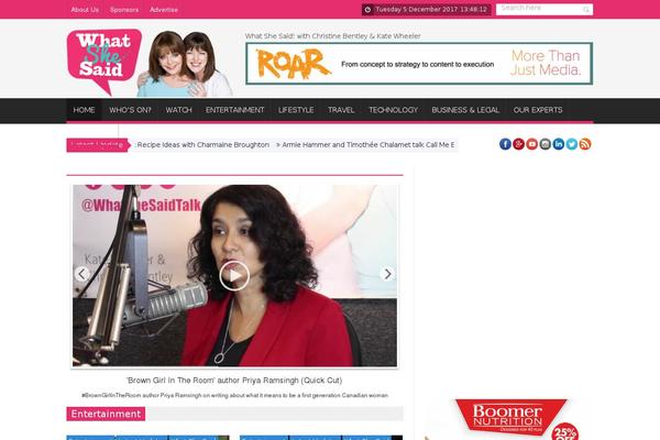 SaladMag theme site design template sample