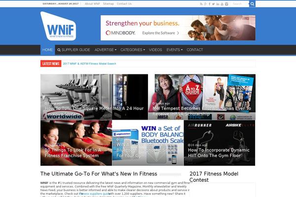 Site using T4B News Ticker plugin