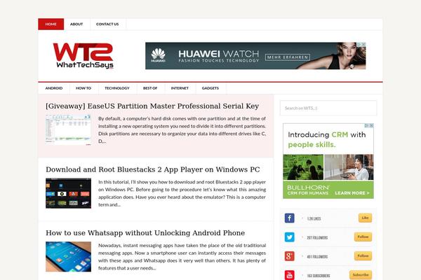 wts theme websites examples