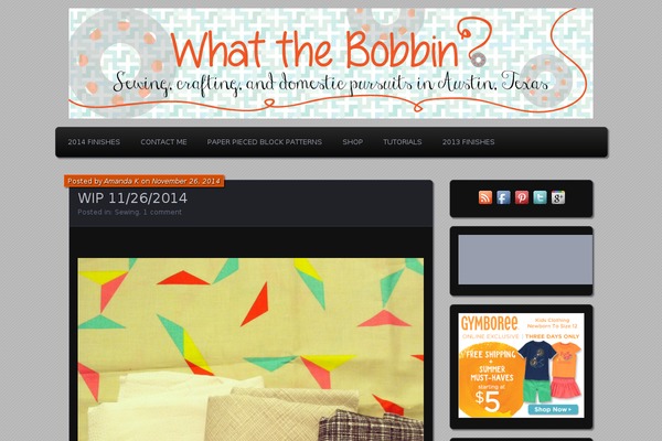 Parament theme site design template sample