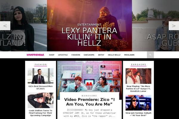 Braxton theme site design template sample