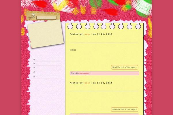 D5 COLORFUL theme site design template sample