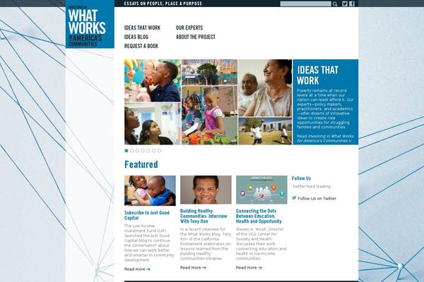 whatworksforamerica.org site used Modernize