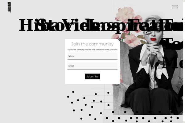 Amedeo theme site design template sample