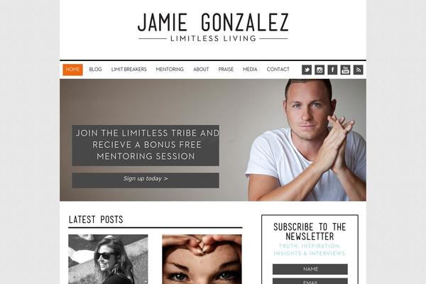 Default theme site design template sample