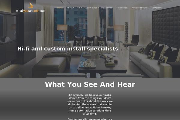 whatyouseeandhear.com site used Segment