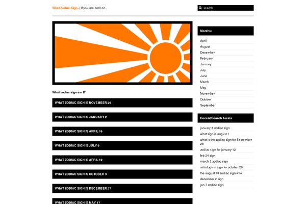 whatzodiacsign.com site used 10PAD2-Rising Sun