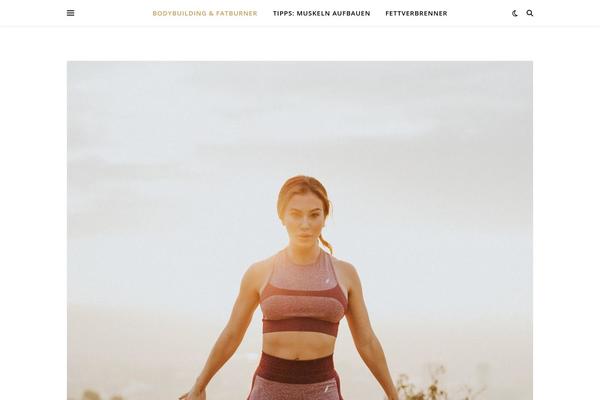 Ashe theme site design template sample