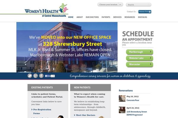 Site using constant contact plugin