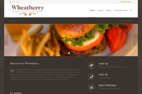 Enfold theme site design template sample