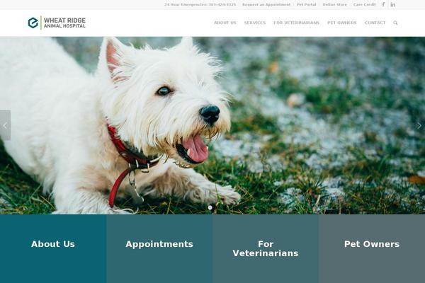 Enfold-child theme site design template sample