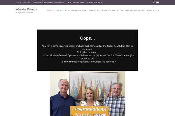 Obsequy theme site design template sample