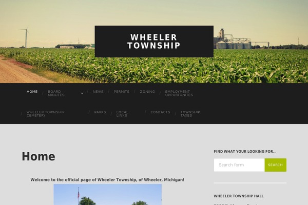 Hemingway theme site design template sample