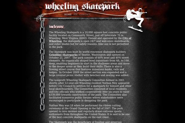 wheelingskatepark.com site used Wsp