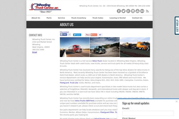 Site using WordPress Calls to Action plugin
