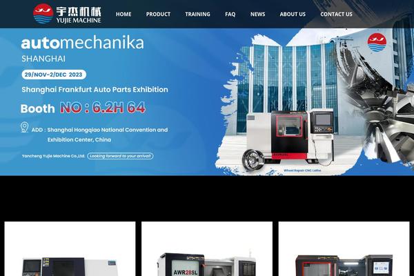 wheelrepairlathe.com site used Yujie-machine