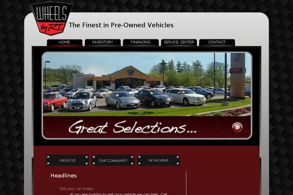 wheelsbyrt.com site used Wheels