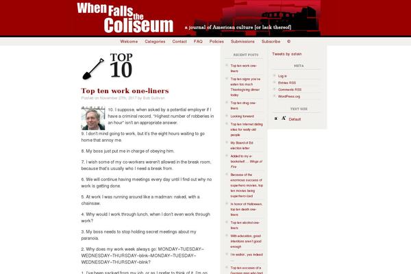 Site using WP-chgFontSize plugin