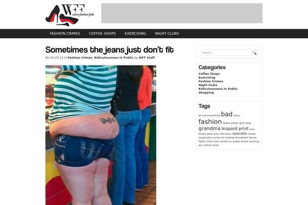 whenfashionfails.com site used Wff