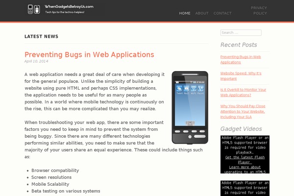 Panel theme site design template sample