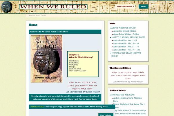 Retro-fitted theme site design template sample