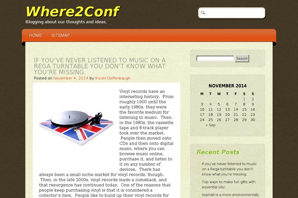ePublishing theme site design template sample