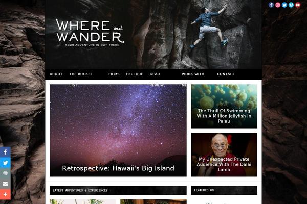 whereandwander.com site used Whyte-child