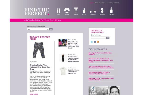 Amanda theme site design template sample