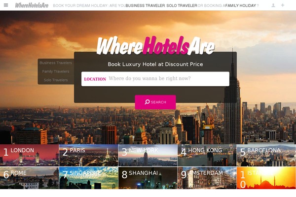 Implicit theme site design template sample