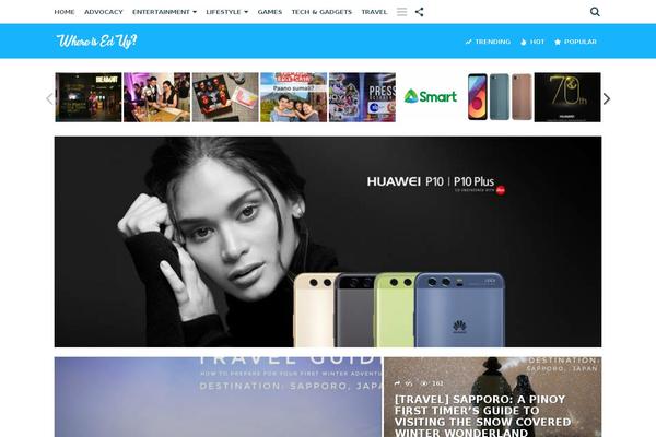 Site using Ultimate Responsive Image Slider plugin