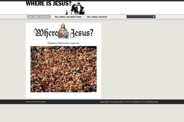 Daily Press theme site design template sample