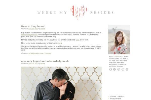wheremyheartresides.com site used Twentyten-child