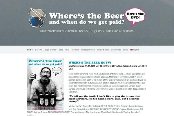 wheresthebeer.de site used Indian