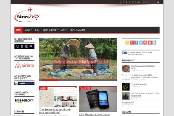 Jarida-theme theme site design template sample